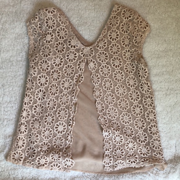 New York & Company Lace Blouse - Picture 2 of 6